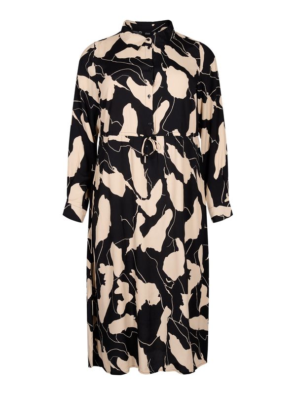 Zizzi Zizzi Рокля тип риза 'BELLA'  черно