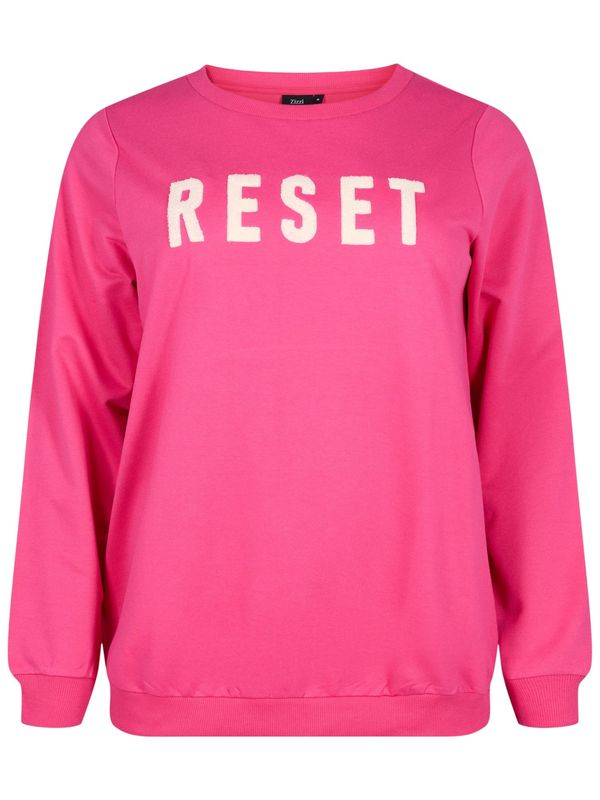 Zizzi Zizzi Суичър  фуксия