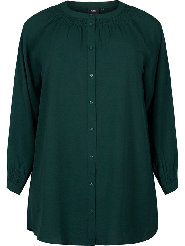 Zizzi Zizzi Тениска 'XFIKKA'  тъмнозелено