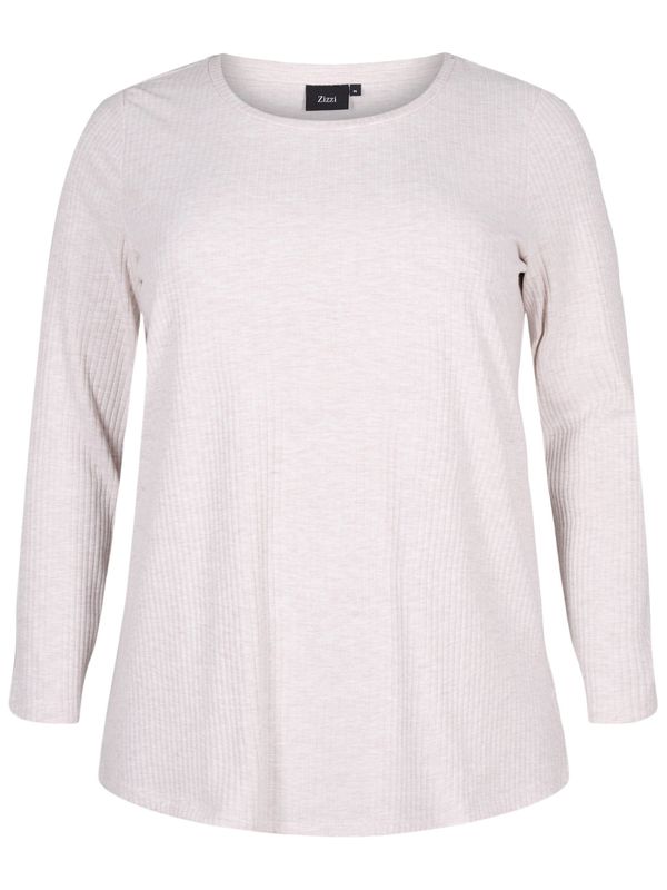 Zizzi Zizzi Тениска за спане 'Malvis'  бежово