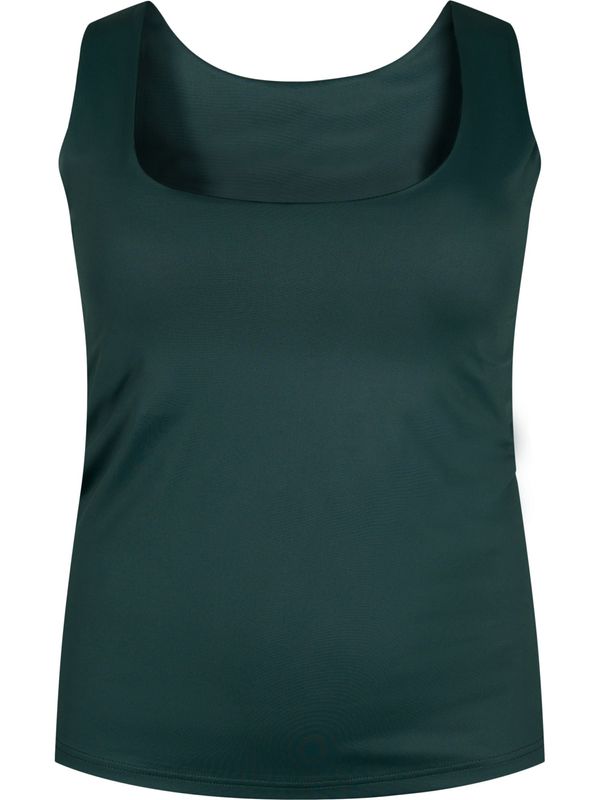 Zizzi Zizzi Топ 'Msody'  тъмнозелено