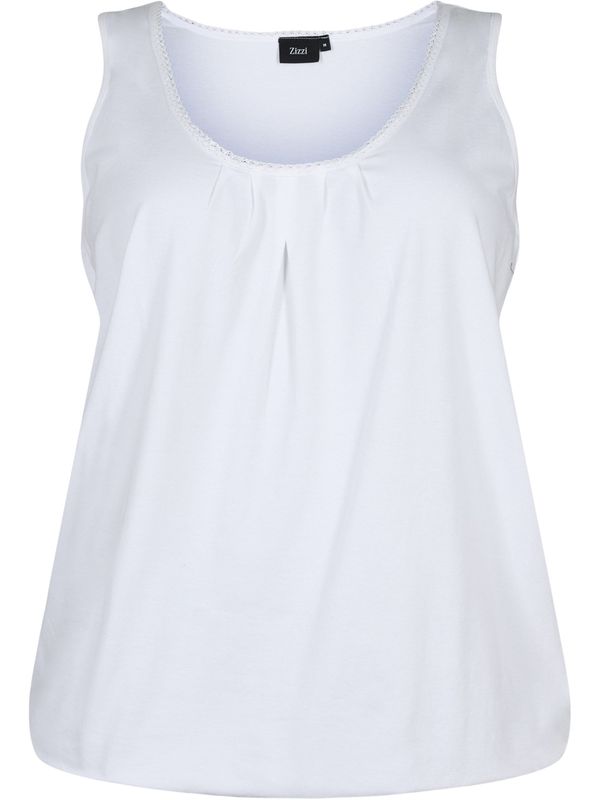Zizzi Zizzi Топ 'Polly'  мръсно бяло