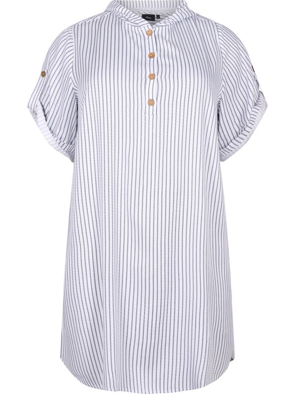 Zizzi Zizzi Туника 'CALILO'  опал / естествено бяло