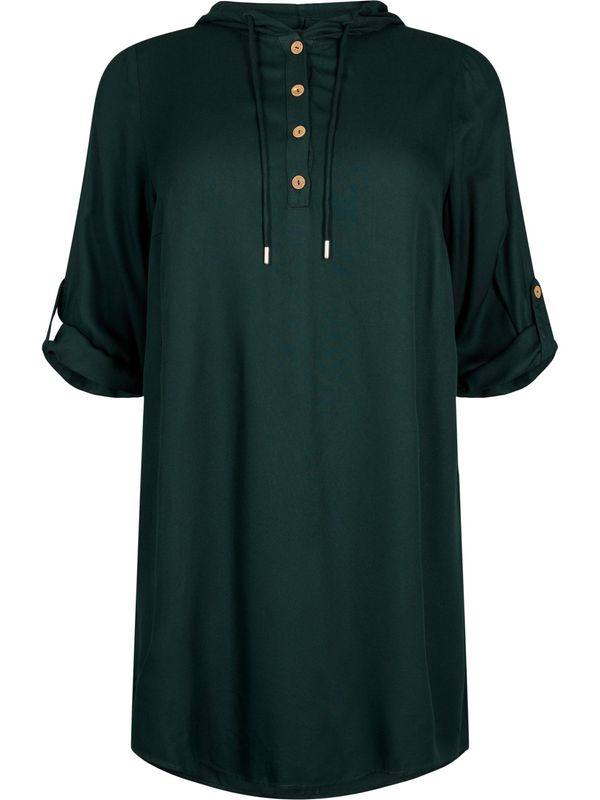 Zizzi Zizzi Туника 'CALILO'  тъмнозелено