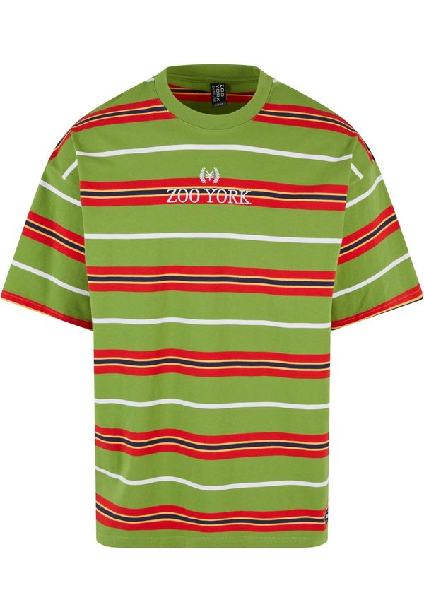 ZOO YORK ZOO YORK Тениска  светлосиньо / тревнозелено / червено / бяло