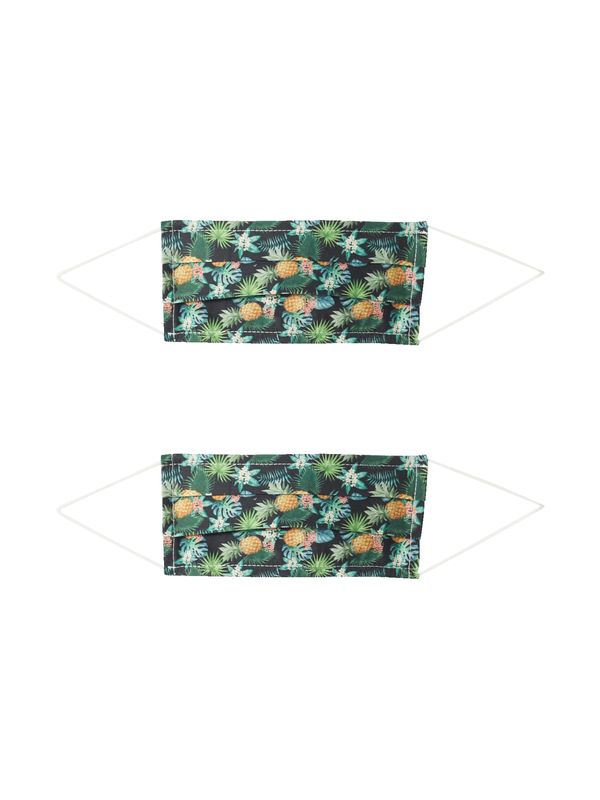 Zwillingsherz Zwillingsherz Кърпи '2er Pack Hawaii'  пъстро / черно