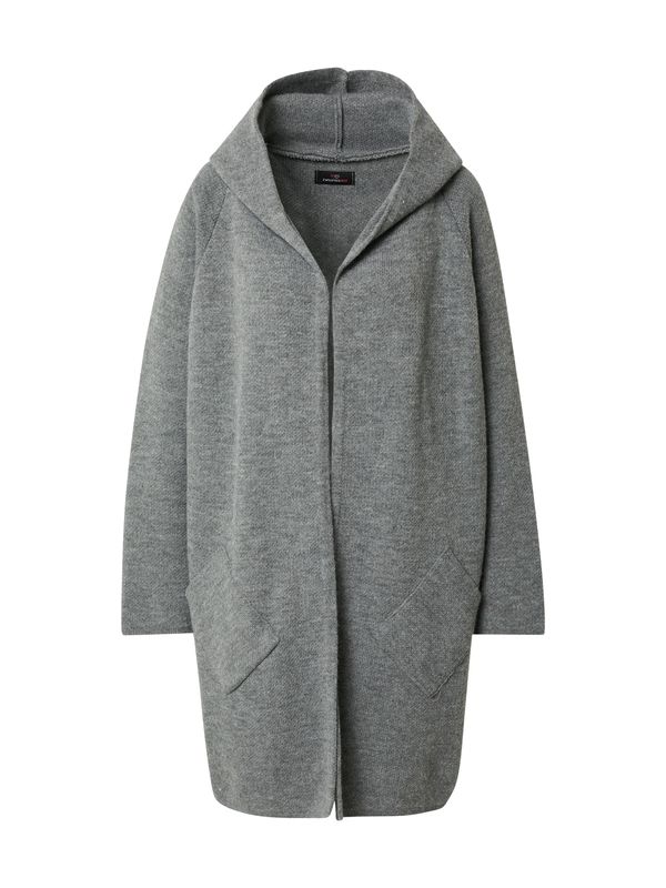 Zwillingsherz Zwillingsherz Плетена жилетка 'Annabell'  сиво