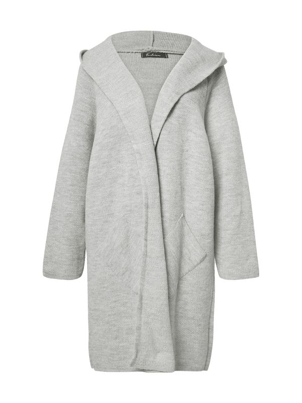 Zwillingsherz Zwillingsherz Плетена жилетка 'Annabell'  светлосиво