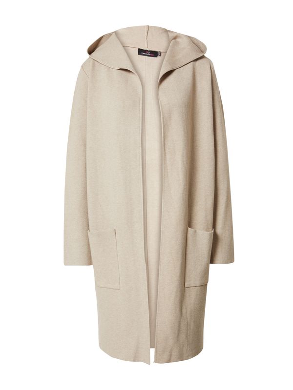 Zwillingsherz Zwillingsherz Плетена жилетка 'Janina'  бежово