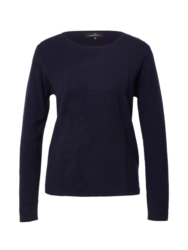 Zwillingsherz Zwillingsherz Пуловер  нейви синьо