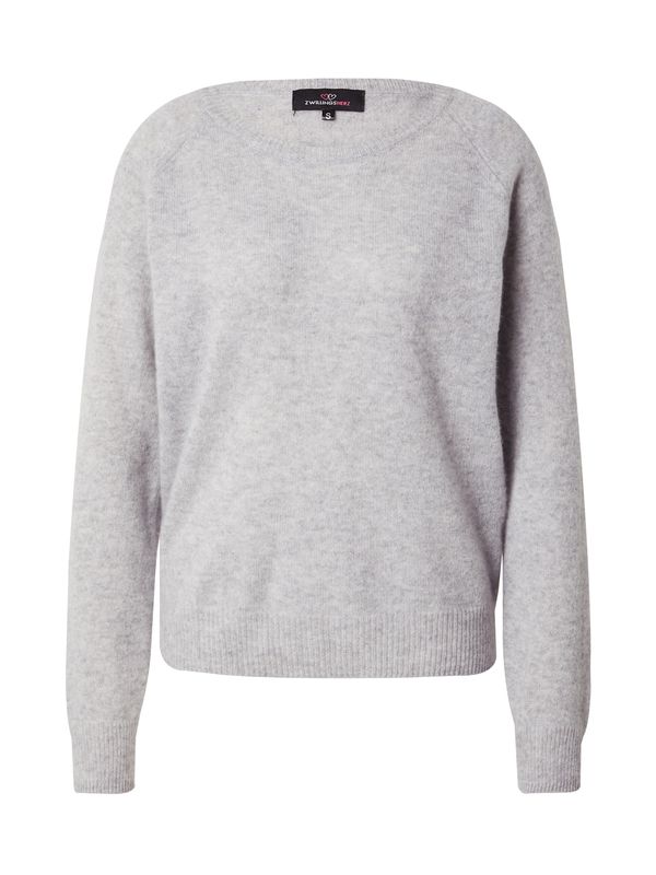 Zwillingsherz Zwillingsherz Пуловер  светлосиво