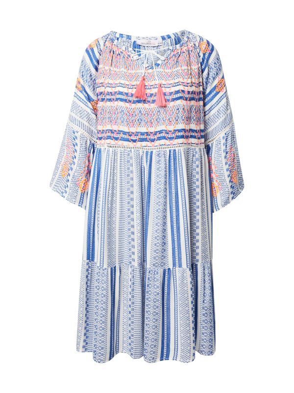 Zwillingsherz Zwillingsherz Рокля 'Alison'  синьо / оранжево / бледорозово / бяло