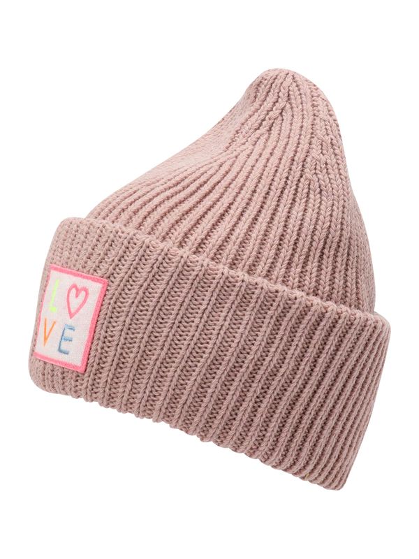 Zwillingsherz Zwillingsherz Шапка  оранжево / розе / пепел от рози / мръсно бяло