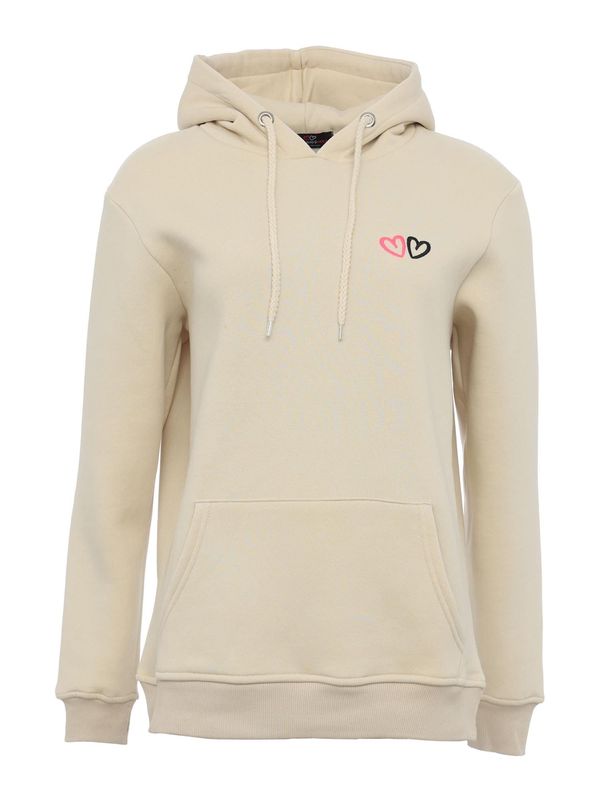 Zwillingsherz Zwillingsherz Суичър 'Lima'  бежово / питая / черно