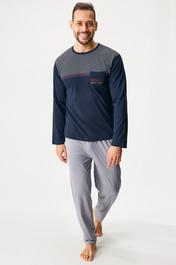 Adulte Homme Пижама Nei дълга