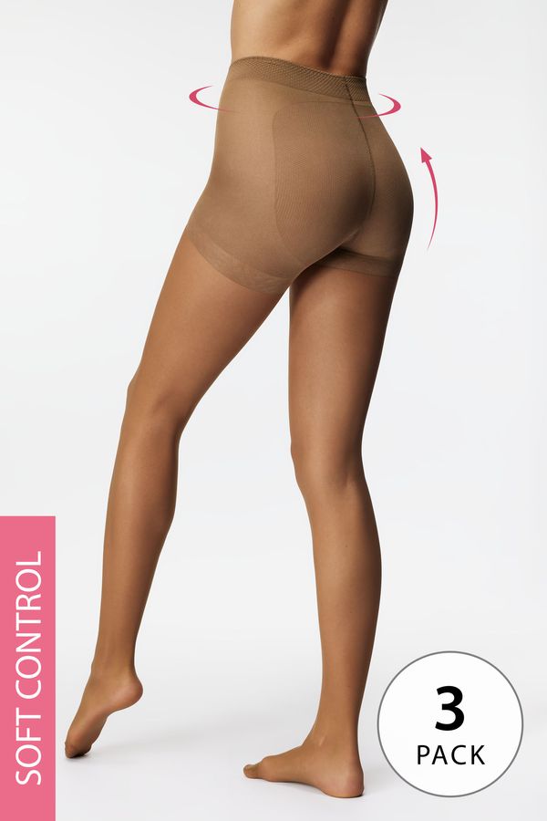 Astratex 3PACK стягащи чорапогащници Basic Push-Up 20 DEN