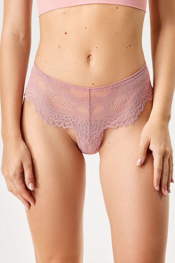 Astratex Бразилски бикини Pink Peony дантелени
