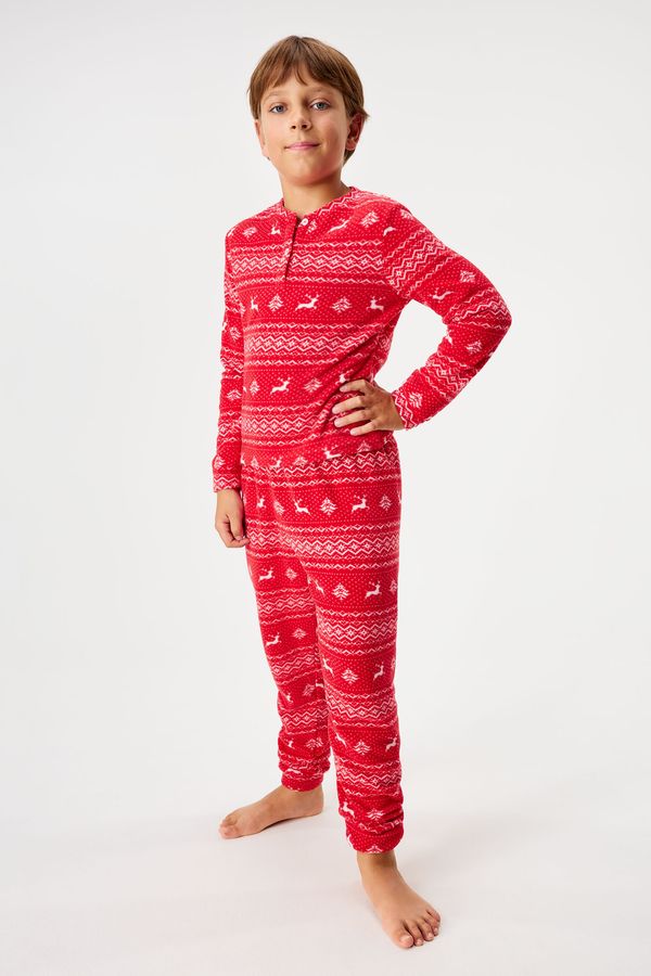 Astratex Детска топлеща пижама Nordic дълга