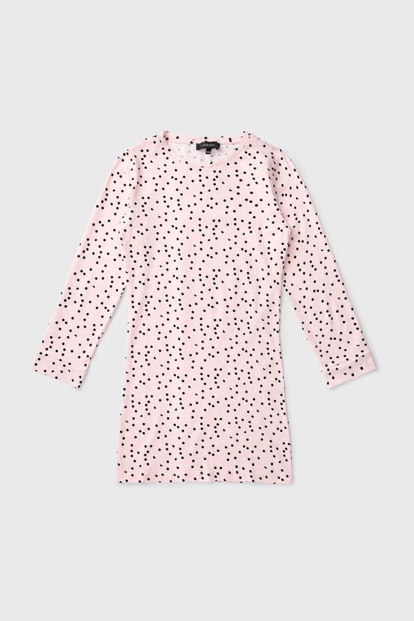 Astratex Памучна нощница за момичета Pink Soul