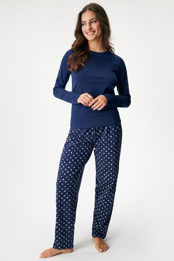 Astratex Памучна пижама Kali дълга