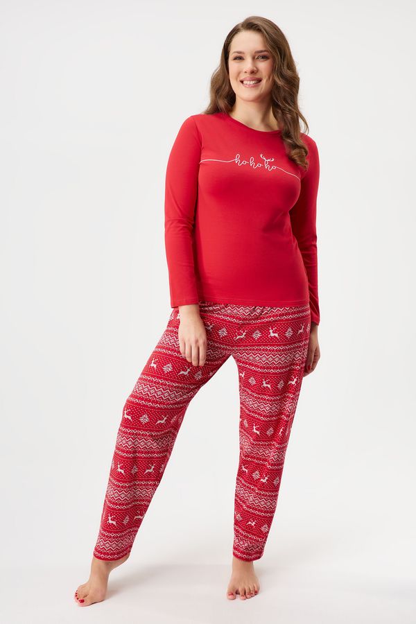 Astratex Памучна пижама Nordic дълга I