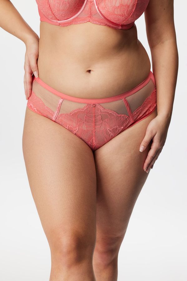 Avalingerie Класически бикини Careen Coral с висока талия