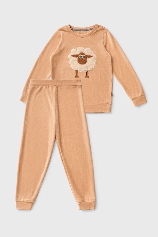 Charlie Choe Пижама за момчета Sheep дълга