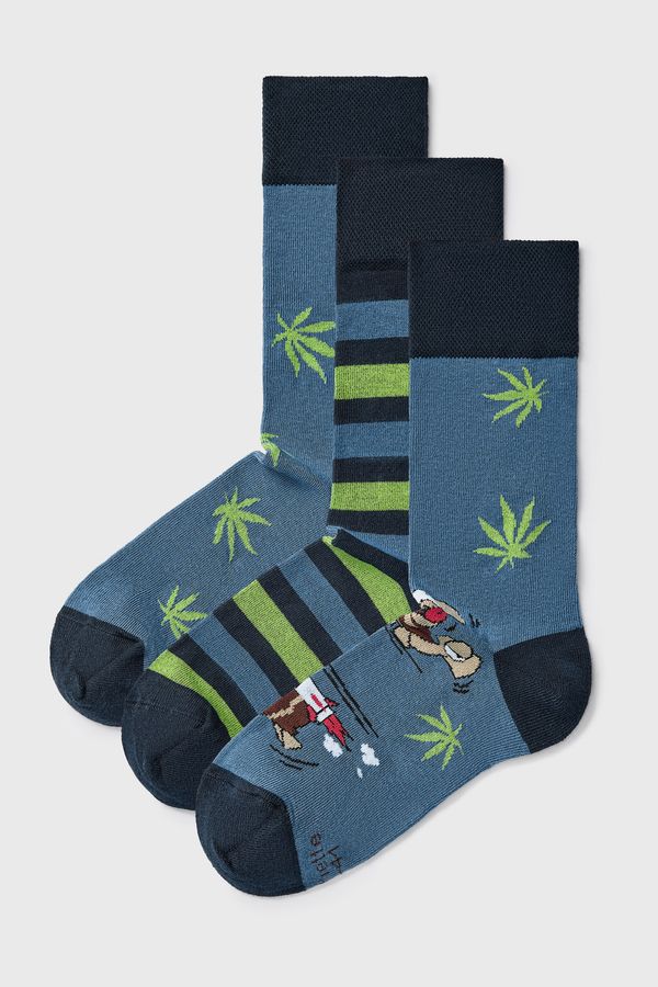 Cornette 3PACK чорапи Chill Out по-дълги