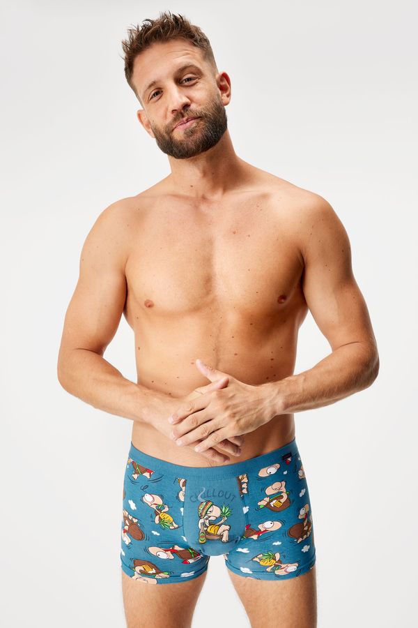 Cornette Памучни боксерки Tattoo Chill Out