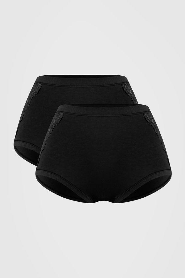 COTONELLA 2 PACK класически по-дълбоки бикини Elisa