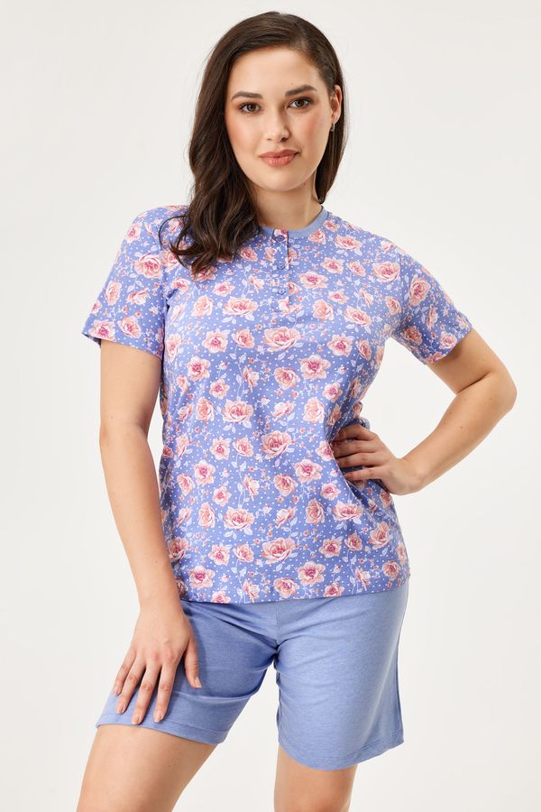 Coveri Памучна пижама Daniella къса