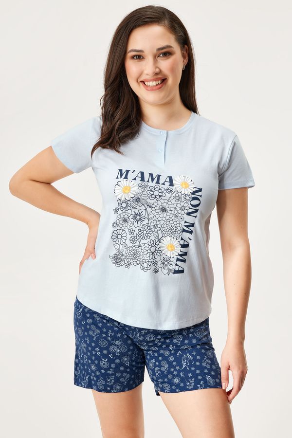 Coveri Памучна пижама Vanessa къса