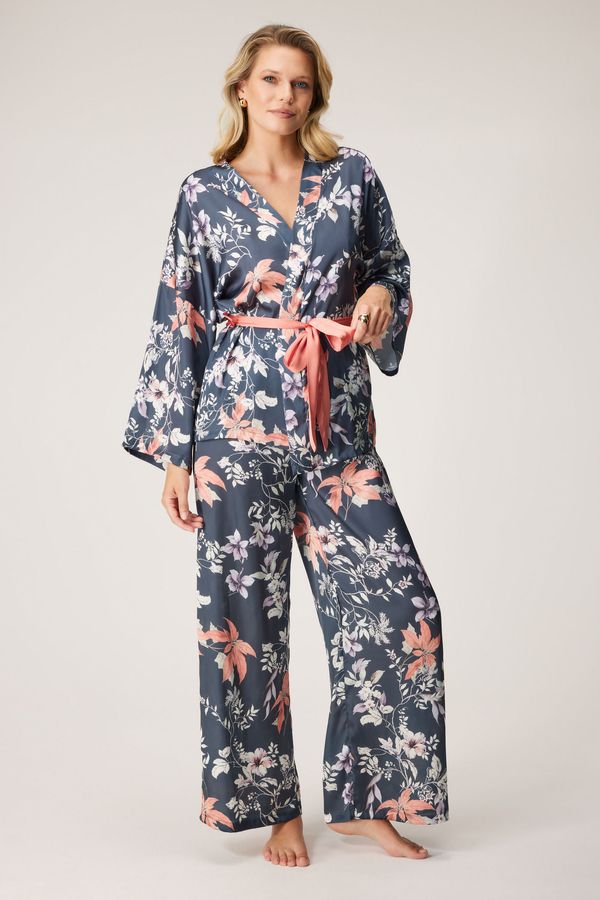 Diamond by Astratex Сатенена пижама Romina дълга