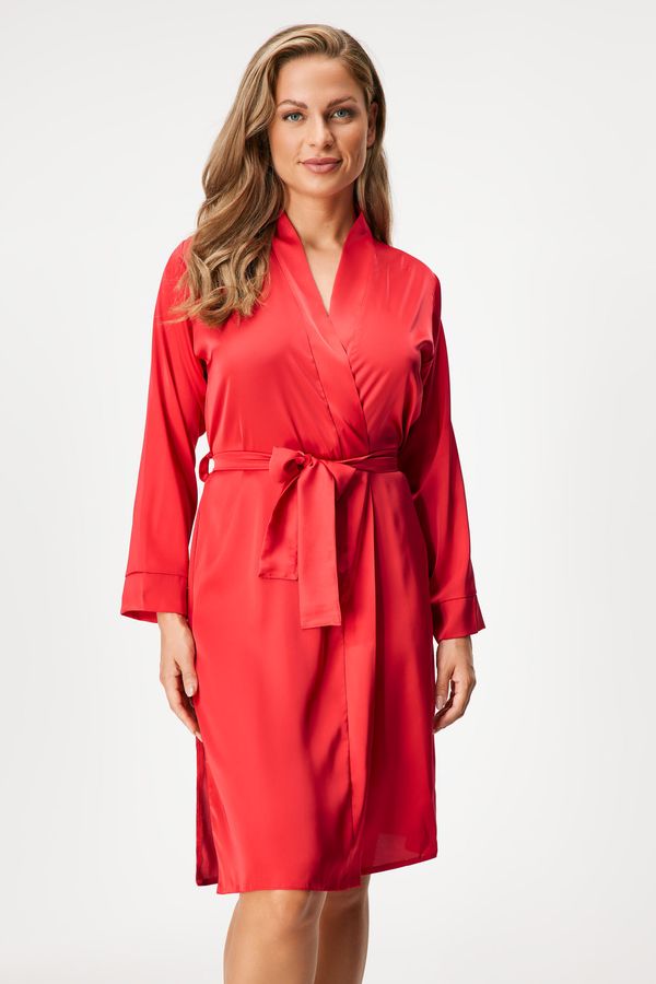 Dkaren Sp. z o.o. Сатенен халат Amina къс