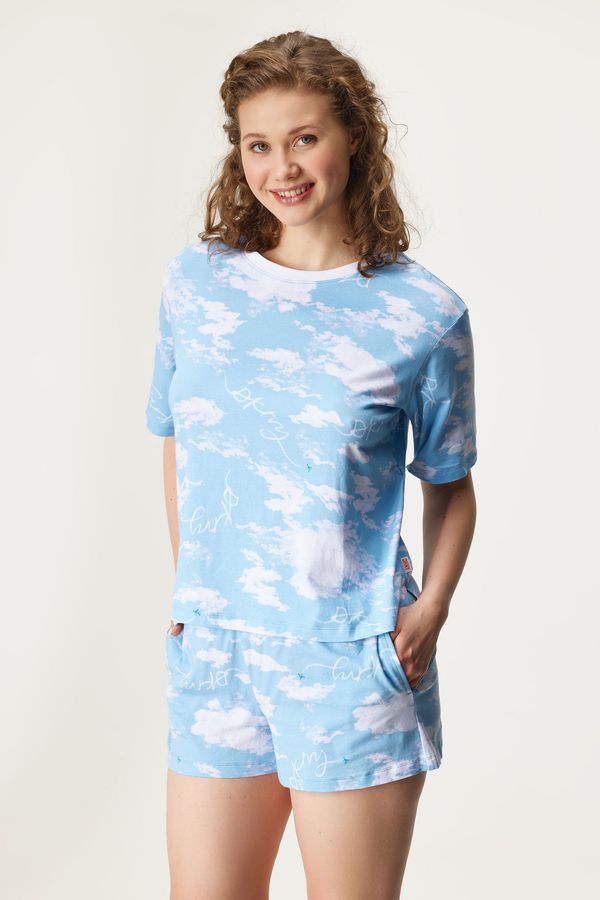 DKNY Пижама DKNY Coney Island къса