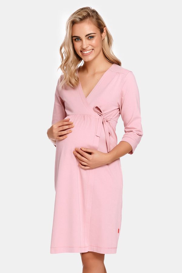 Doctor Nap Дамски халат за бременни Papaya