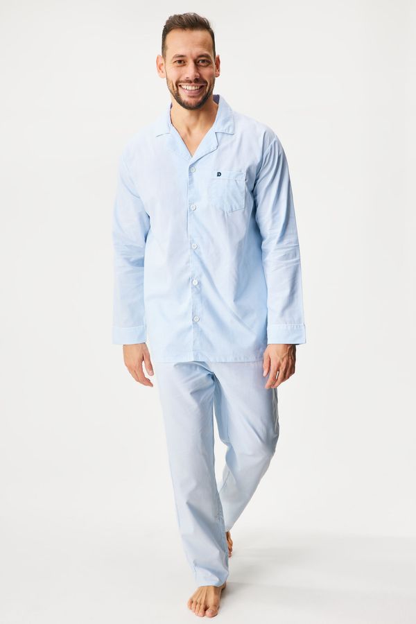 Dodo Памучна пижама Must дълга