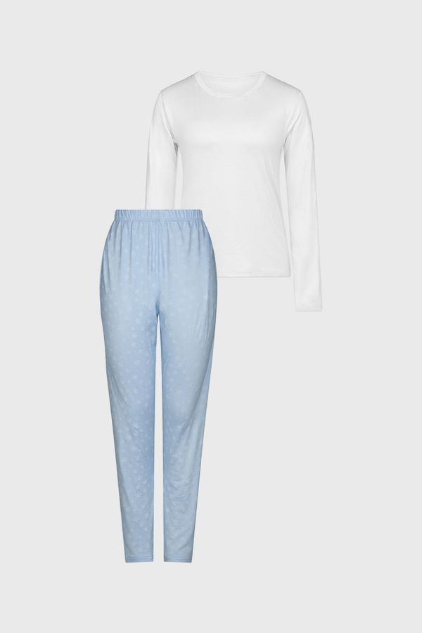 Dorina Топлеща пижама Bianca дълга