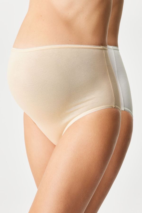 Ecorie 2PACK бикини за бременни Amora с висока талия