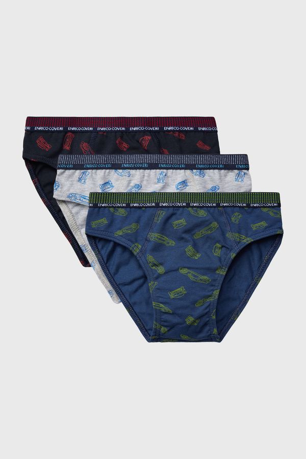 Enrico Coveri 3PACK слипове Jay