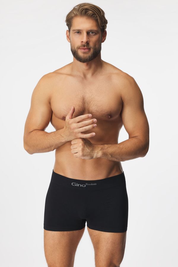 Gino Бамбукови боксерки Black безшевни