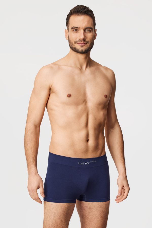 Gino Бамбукови боксерки Dark Blue безшевни