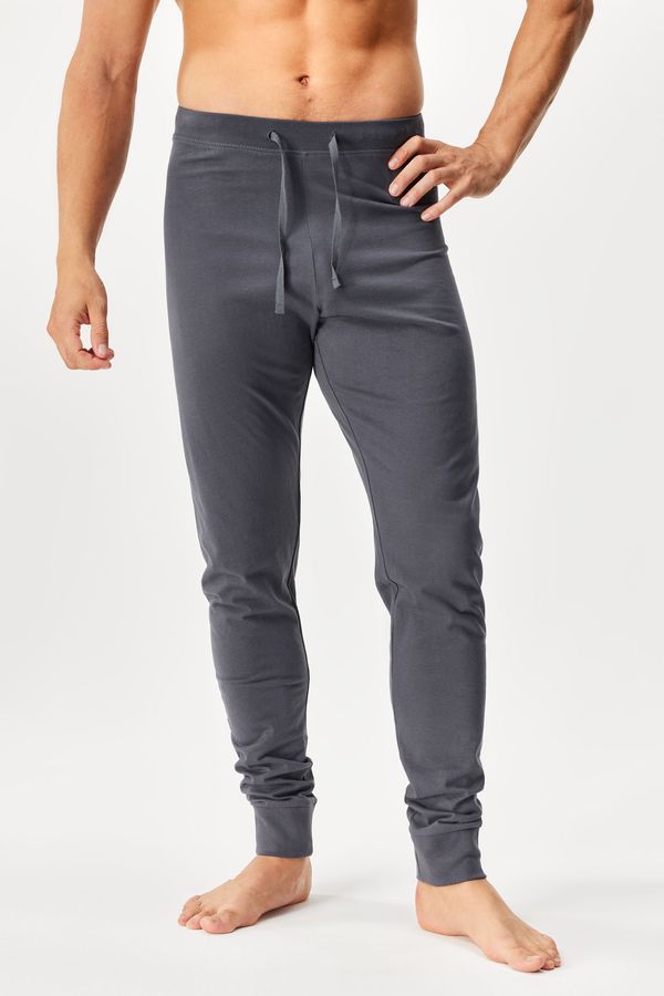 Gino Памучно долнище на пижама Pigeon