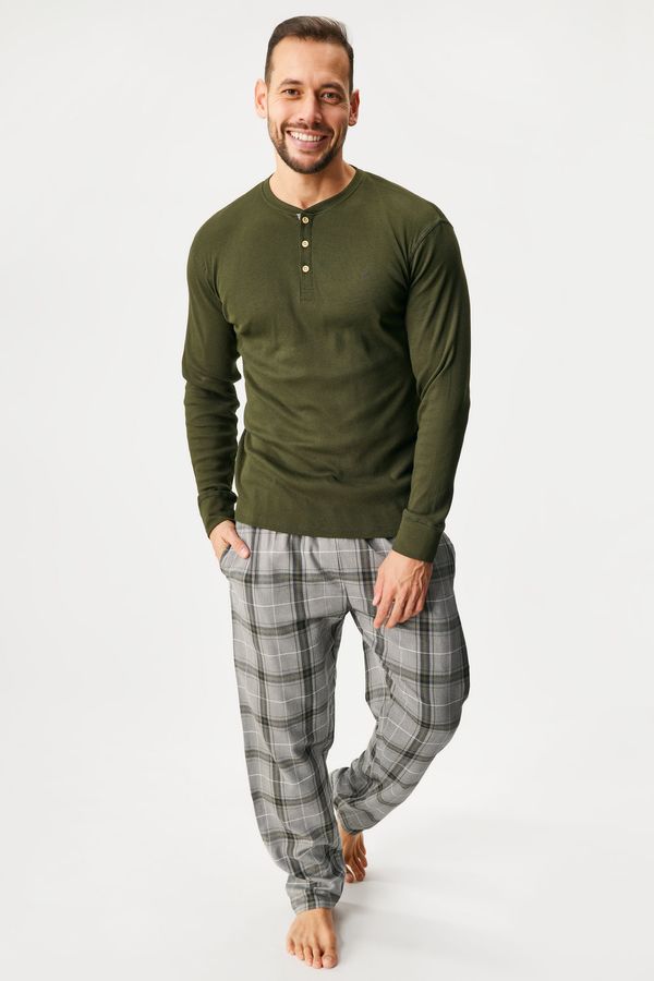 Hechter Памучна пижама Landpy дълга