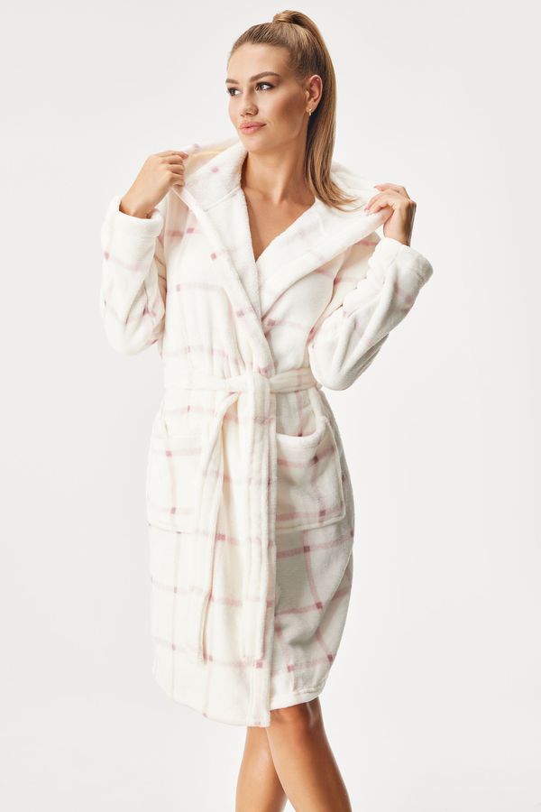 Henderson Топлещ халат Fina с качулка