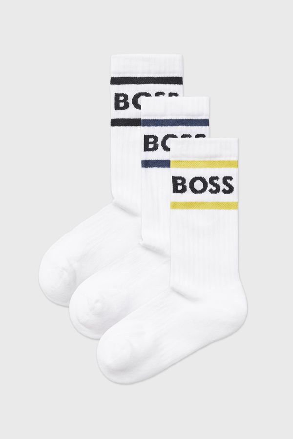 HUGO BOSS 3PACK чорапи BOSS Rib Stripe