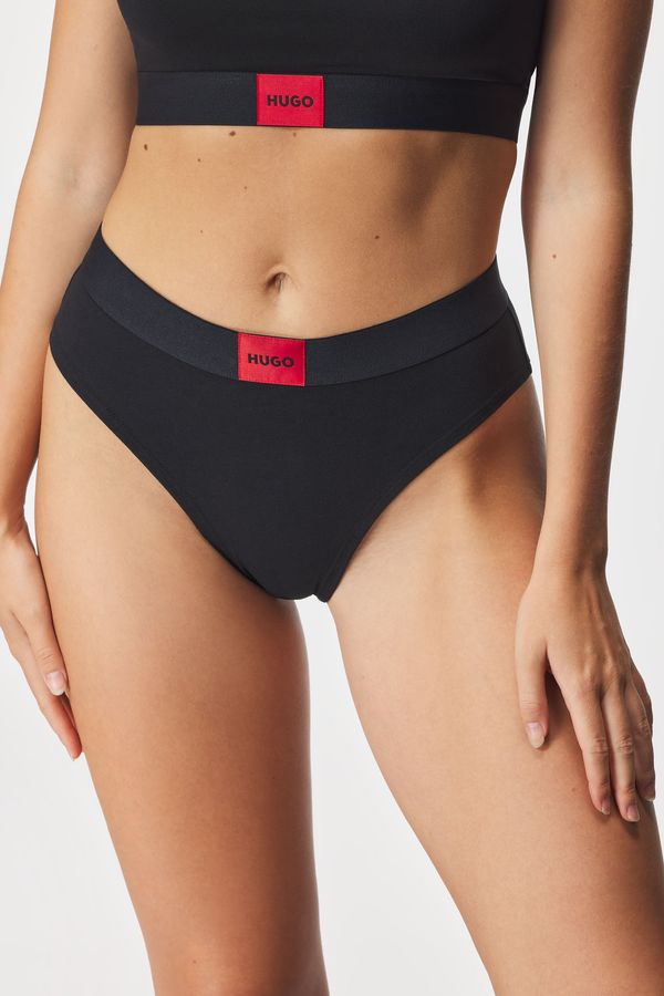 HUGO BOSS Класически бикини HUGO Red Label с висока талия