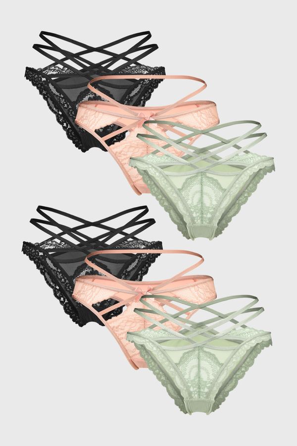 Hunkemöller 6PACK бразилски бикини и прашки Janine