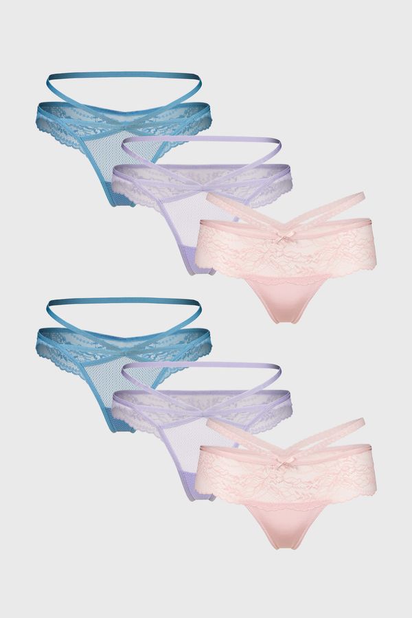 Hunkemöller 6PACK прашки Abby