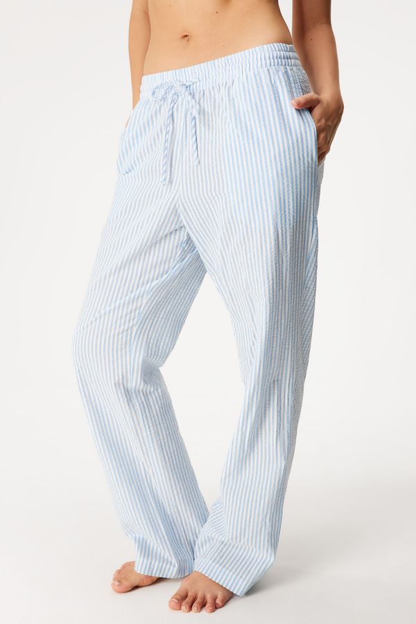 Hunkemöller Долнище на пижама Blue